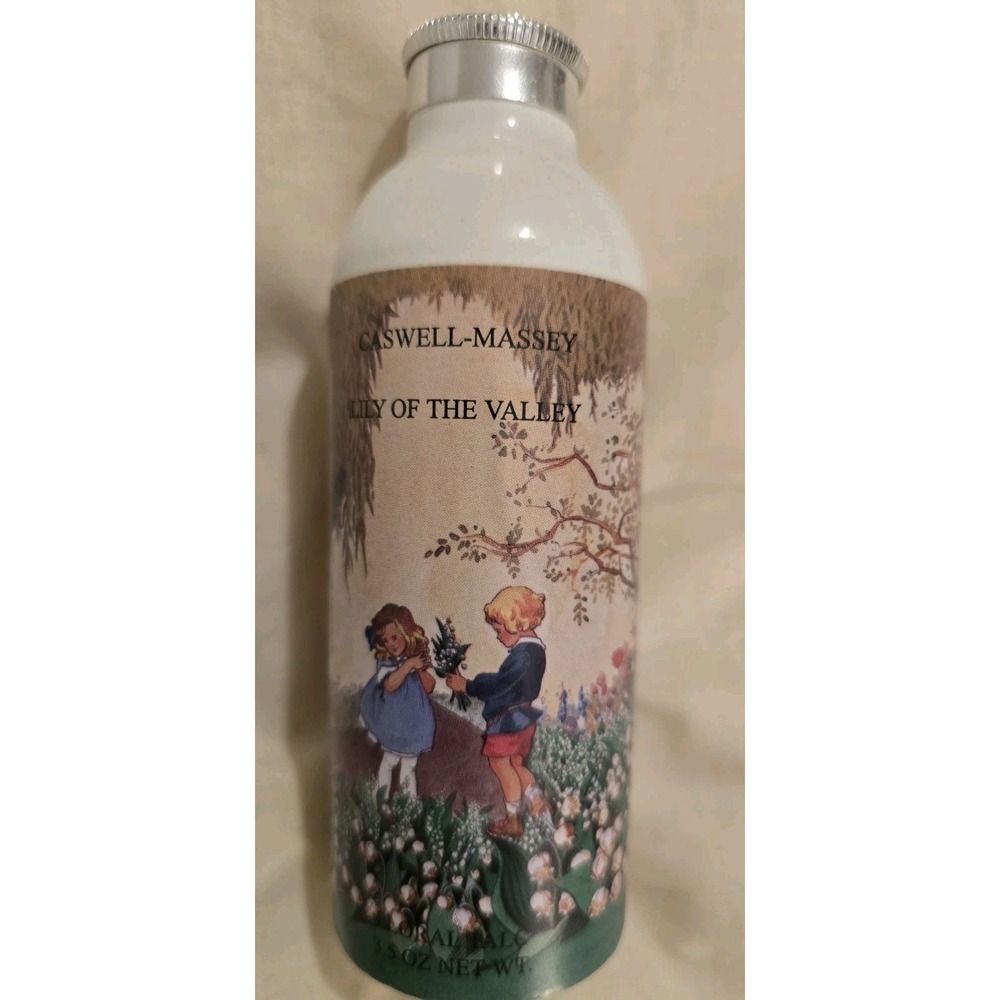 Caswell-Massey Classics LILY OF THE VALLEY PERFUMED‎ TALC 3.5 oz NEW SEALED